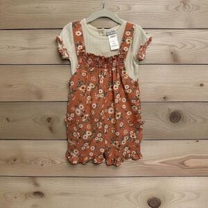 Nicole Miller Toddler Romper with Matching T-shirt